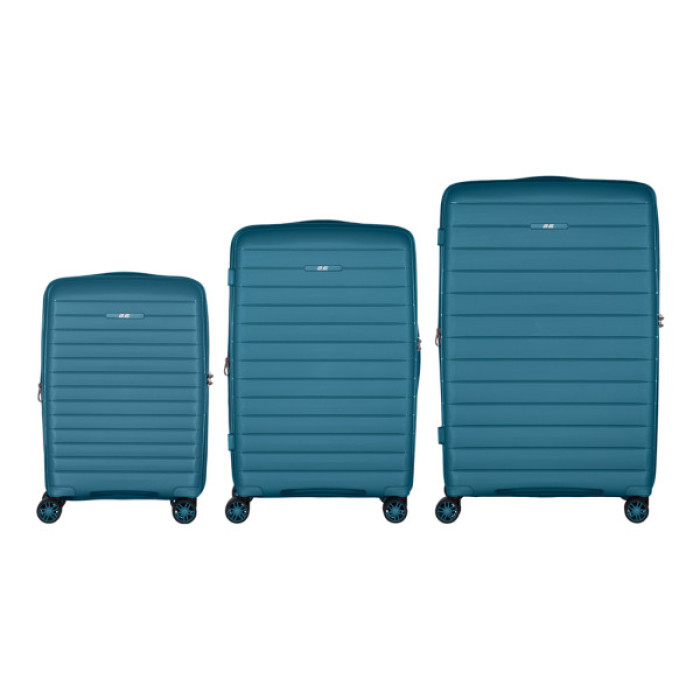 Набір валіз 2E Aero (L+M+S), сині (2E-SPP-AERO-SET3-TB)