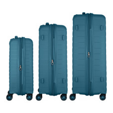 Набір валіз 2E Aero (L+M+S), сині (2E-SPP-AERO-SET3-TB)