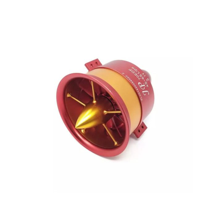 Двигун для дрона JP Hobby EDF Ducted Fan JP Hobby 70mm + 4-6S (7S*) Motor 2250Kv (CW) (JPH-CW)