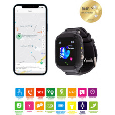 Смарт-годинник Amigo GO004 Splashproof Camera+LED Black (882418)