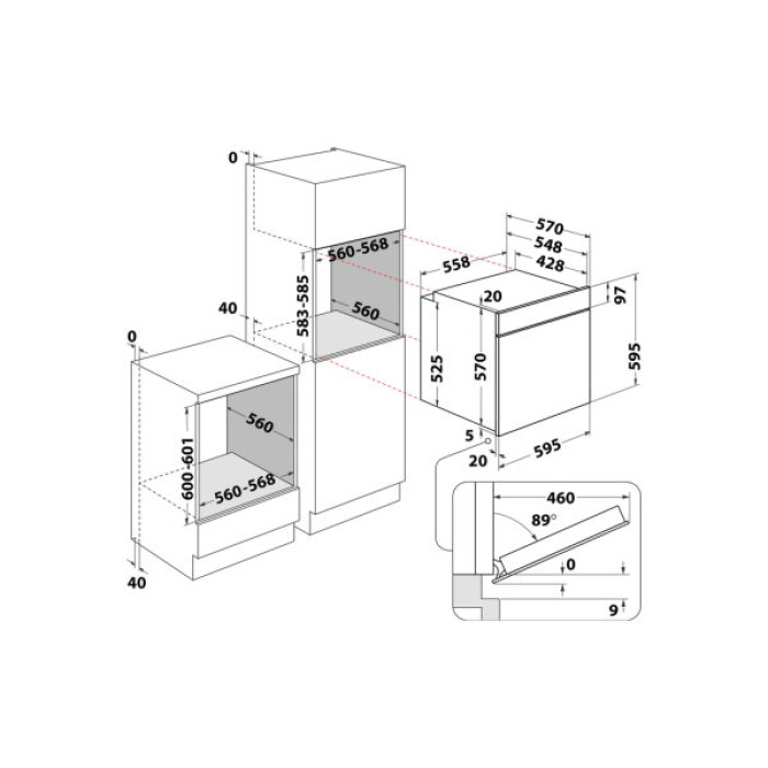Духова шафа Whirlpool OMK38HU0X
