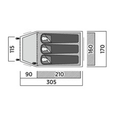 Намет Easy Camp Setesdal 3 (120477) (931548)