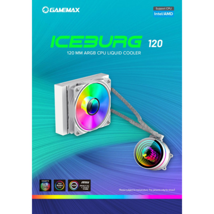 Система рідинного охолодження Gamemax Iceburg 120 WH