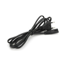 Кабель живлення C7 1.8m 0.5mm2 black Voltronic (PC-184/2 CEE7/16-C7-CCA18)