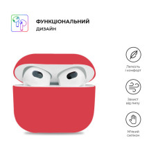 Чохол для навушників Armorstandart Ultrathin Silicone Case для Apple AirPods 3 Hibiscus (ARM60295)