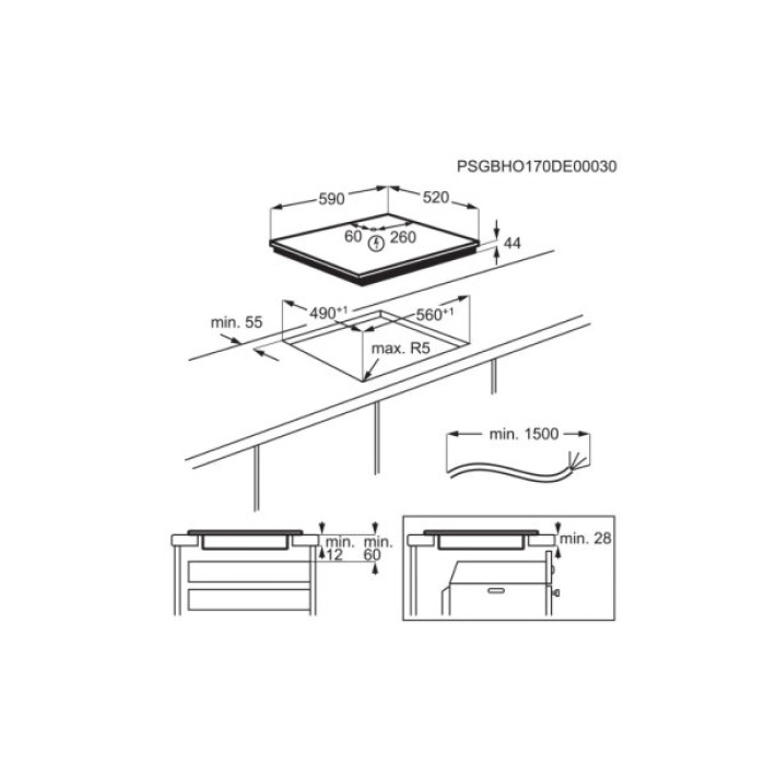 Варочна поверхня Electrolux CIR60433