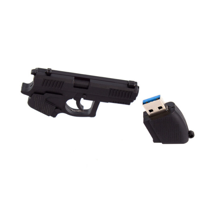 USB флеш накопичувач ColorWay Pistol 32 GB 3.0 Black (CW-USBPL32)