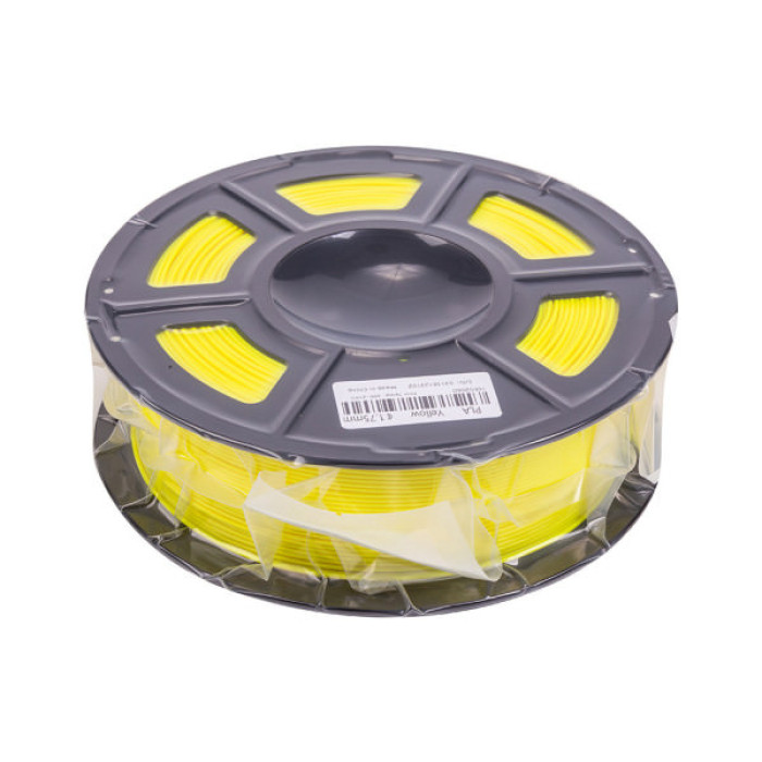 Пластик для 3D-принтера PowerPlant PLA, 1.75 мм, 1kg, yellow (PT812974)