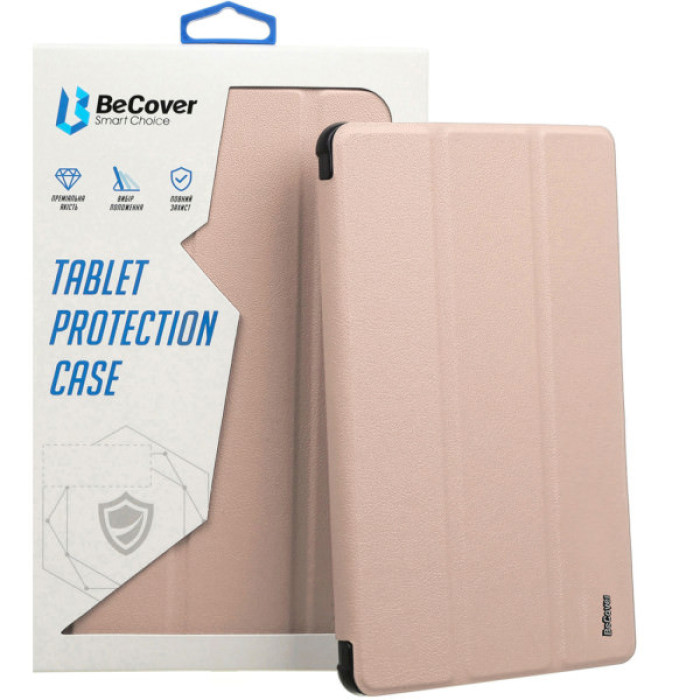 Чохол до планшета BeCover Tri Fold Hard Apple iPad Air 13" M2/M3 (2024/2025) Pink (711724)