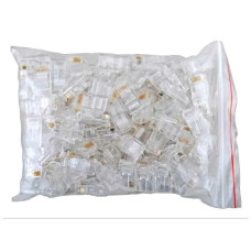 Конектор RJ45 cat.6 UTP 8P8C, 100шт/пак Kingda (KD-PG8016-C6/100)