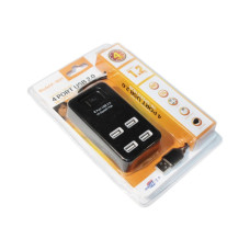 Концентратор Voltronic USB 2.0 to 4xUSB black (YT-HWS4-B)