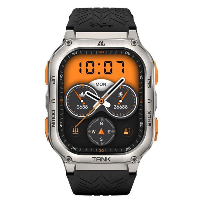 Смарт-годинник KOSPET Tank M3 ULTRA SILVER (6974958250715)
