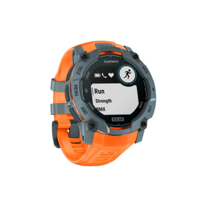 Смарт-годинник Garmin Instinct 3, 50mm, Solar, Twilight Bezel w/Solstice Band, GPS (010-02935-01)