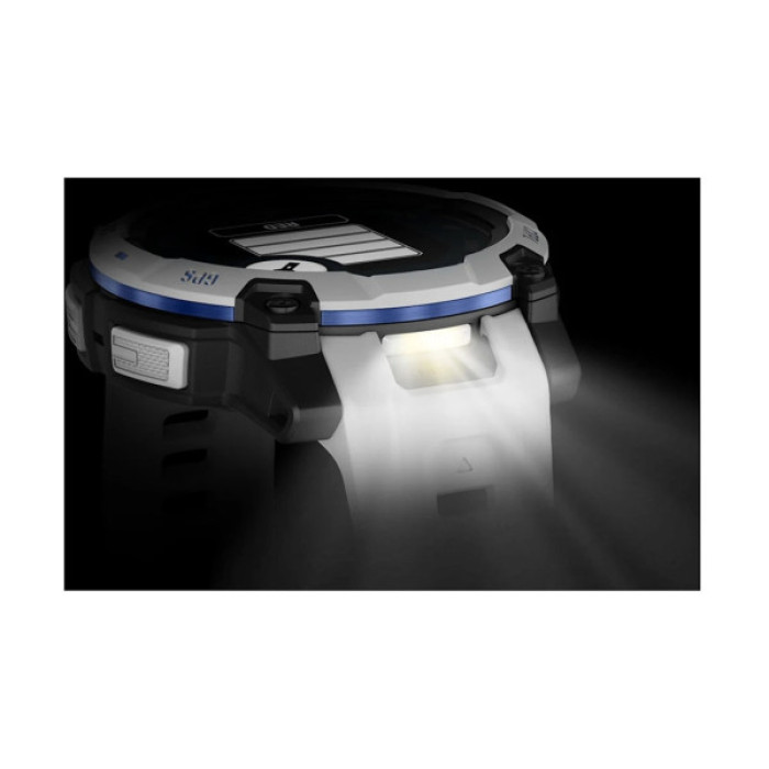 Смарт-годинник Garmin Instinct 3, 45mm, Solar, Whitestone with Whitestone Band, GPS смарт-годинник (010-02934-03)