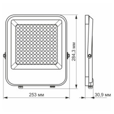 Прожектор Videx LED PREMIUM VIDEX F2 100W 5000K (VL-F2-1005G)