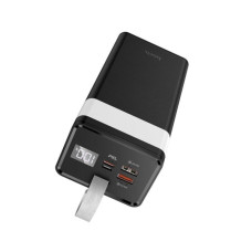 Батарея універсальна HOCO 40000mAh Powermaster PD/20W, QC/22.5W, Lamp, Black (J86 / 714737)