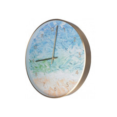 Настінний годинник Optima Sea металевий, блакитний (O52094)