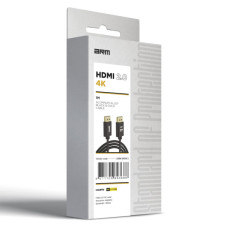 Кабель мультимедійний HDMI M to HDMI M 1.0m V2.0 4K black Armorstandart (ARM69368)
