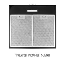 Витяжка кухонна Perfelli CLIO 6 DM NERO