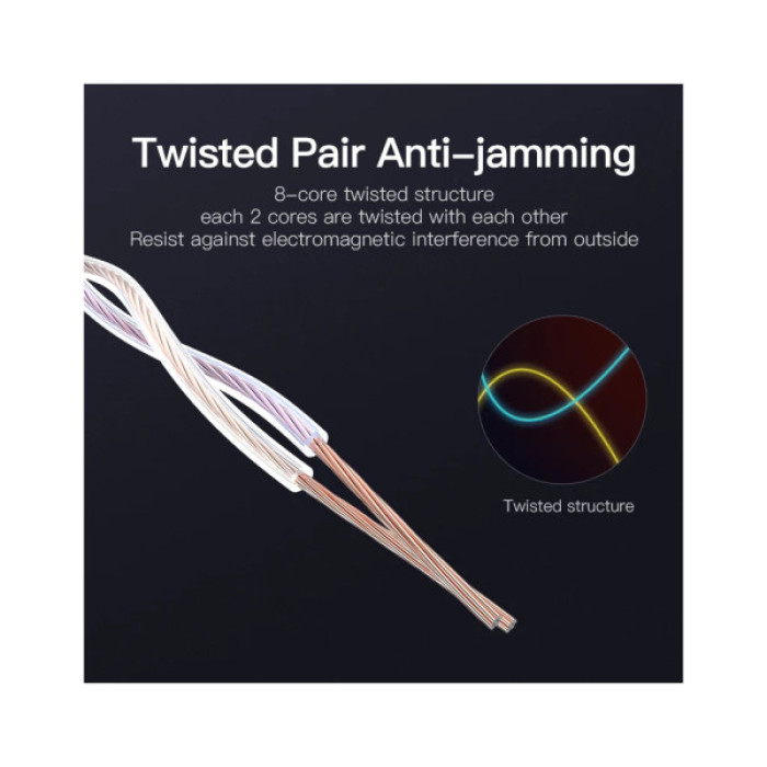 Патч-корд 3м, RJ-45 cat 5e UTP blue Vention (VAP-A10-S300)