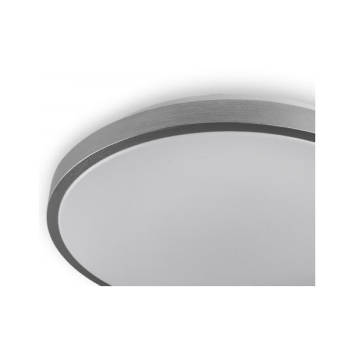 Світильник Vestum RING матовий 80W 480*60мм 3000К-6500К з ДК срібний (VS-91058)