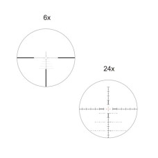 Оптичний приціл Vector Optics Sentinel 6-24x50 (30 мм) illum. FFP (SCFF-57)