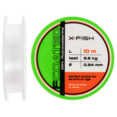Флюорокарбон X-Fish FCoated 10m 0.34mm 9.6kg (1917.01.30)