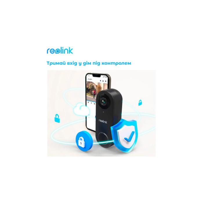 Дверний дзвінок Reolink Video Doorbell WiFi (D340W)