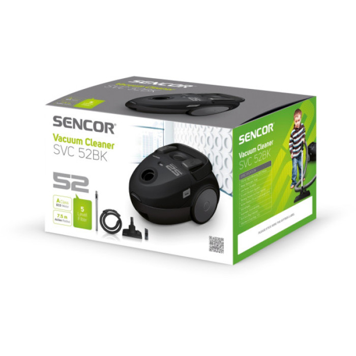 Пилосос Sencor SVC 52BK