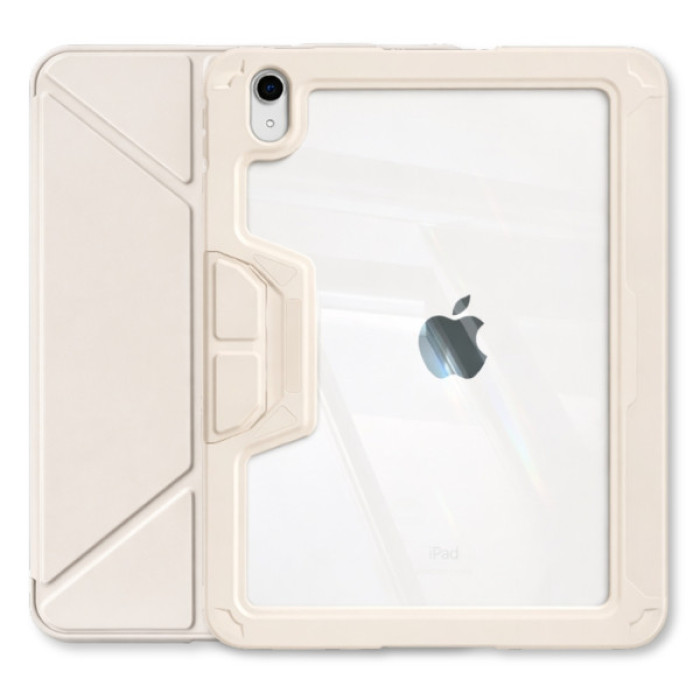 Чохол до планшета BeCover Rugged Origami Transparent Apple iPad 10.9" (2022/2024) / iPad (A16) 2025 11" Beige (714970)