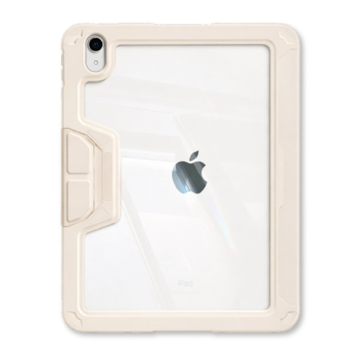 Чохол до планшета BeCover Rugged Origami Transparent Apple iPad 10.9" (2022/2024) / iPad (A16) 2025 11" Beige (714970)