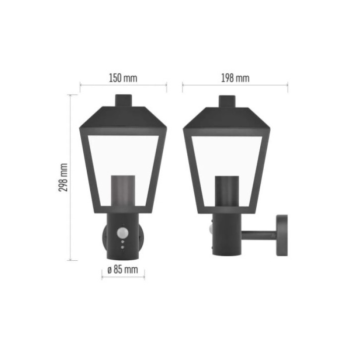 Світильник EMOS E27 15 Вт IP44 (ZGB040P)