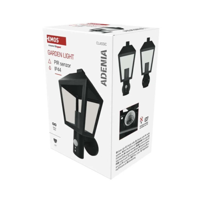 Світильник EMOS E27 15 Вт IP44 (ZGB040P)