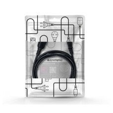 Кабель живлення C13 to C14 2.0m black Armorstandart (ARM73125)