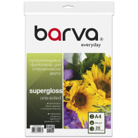 Фотопапір Barva A4, Everyday, supergloss, 260 g/m2, 20c (IP-RE260-391)