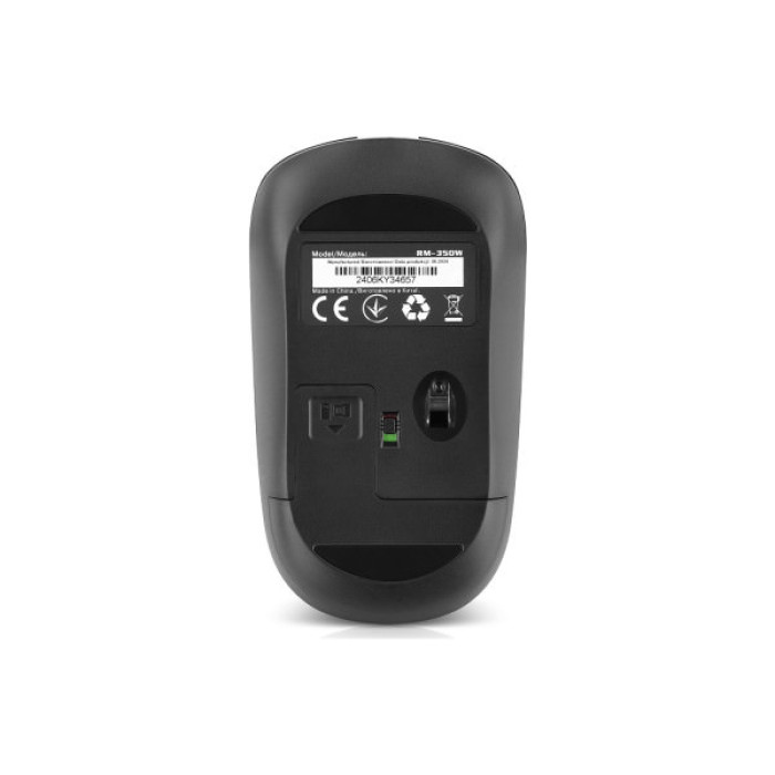 Мишка REAL-EL RM-350W Wireless Black/Gray (EL123200043)