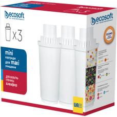 Картридж для фільтра глечика Ecosoft Аквафор 3 шт. (CRVK3AQRECO)