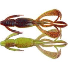 Силікон рибальський Keitech Crazy Flapper 2" (8 шт/уп) EA15 grape chart red flk (1551.14.60)