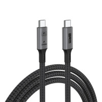 Дата кабель USB-C to USB-C 1.0m USB4 40Gbps 240W 8K60Hz black Armorstandart (ARM81921)