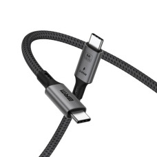 Дата кабель USB-C to USB-C 1.0m USB4 40Gbps 240W 8K60Hz black Armorstandart (ARM81921)