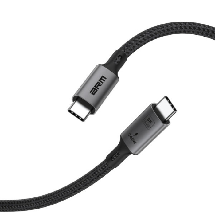 Дата кабель USB-C to USB-C 1.0m USB4 40Gbps 240W 8K60Hz black Armorstandart (ARM81921)