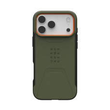 Чохол до мобільного телефона UAG iPhone 17 Pro Max Civilian MagSafe Olive/Orange (114546117297)