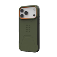 Чохол до мобільного телефона UAG iPhone 17 Pro Max Civilian MagSafe Olive/Orange (114546117297)
