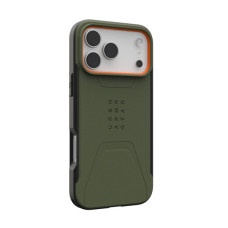 Чохол до мобільного телефона UAG iPhone 17 Pro Max Civilian MagSafe Olive/Orange (114546117297)