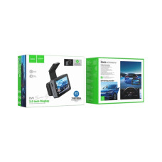 Відеореєстратор HOCO DV9 3-inch screen driving recorder (720P) Metal Gray (6942007633345)