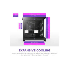 Корпус NZXT H9 Flow Dual-Chamber All Black (CM-H92FB-01)