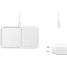 Зарядний пристрій Samsung Duo 15W wirh Power Adapter White (EP-P5400TWEGEU)