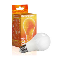 Лампочка Євросвітло 8Вт 4200К A-8-4200-27 Е27