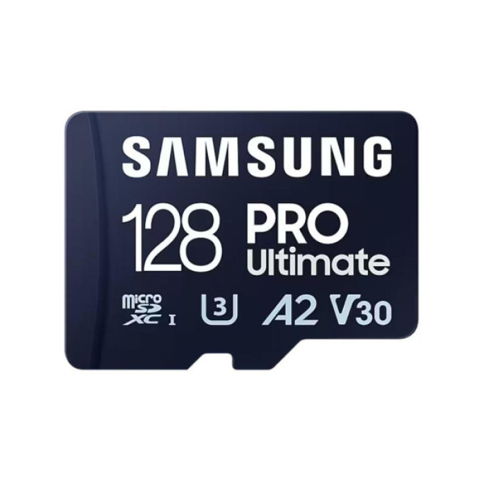 Карта пам'яті Samsung 128GB microSDXC class 10 UHS-I U3 V30 A2 Pro Ultimate (MB-MY128SB/WW)