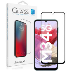 Скло захисне ACCLAB Full Glue Samsung M34 5G Black (1283126575723)